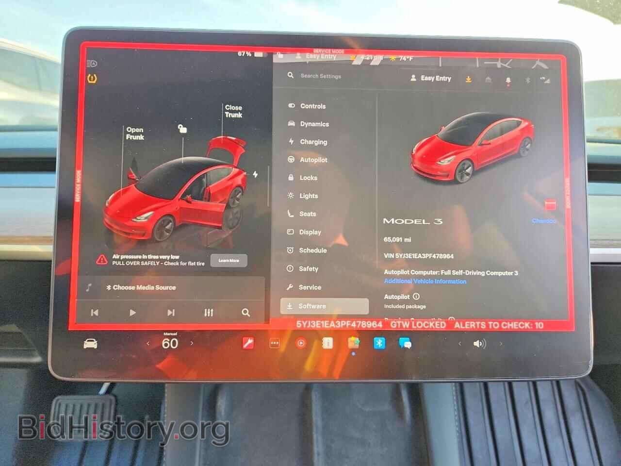 2023 TESLA MODEL 3 - VIN: 5YJ3E1EA3PF478964 - Photo 9