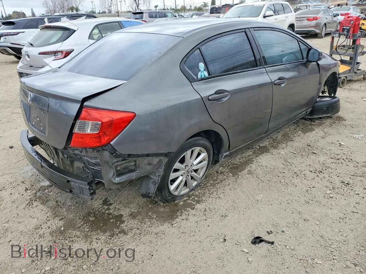 2012 HONDA CIVIC - VIN: 19XFB2F89CE380254 - Фото 3