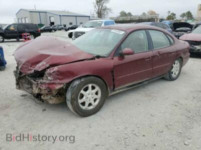 2006 Ford TAURUS Taurus SEL, темно-бордовый — VIN 1FAFP56U26A241001, Copart