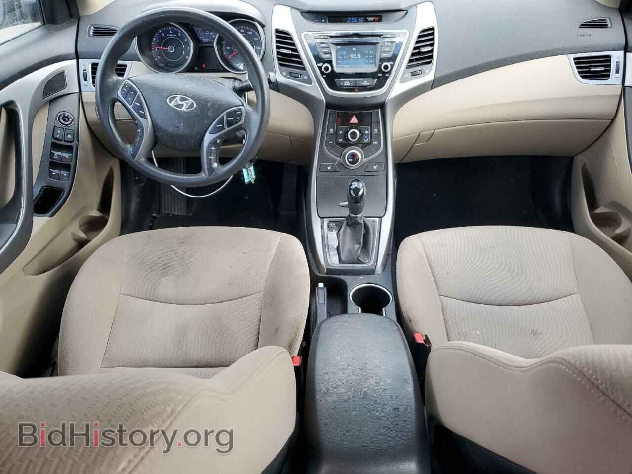 2014 HYUNDAI ELANTRA - VIN: KMHDH4AE2EU065990 - Фото 8