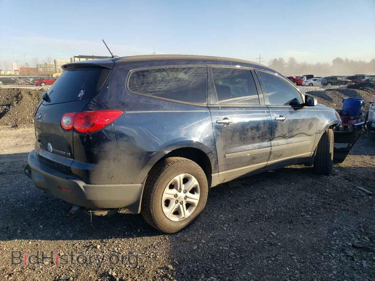 2012 CHEVROLET TRAVERSE - VIN: 1GNKRFED9CJ366381 - Фото 3