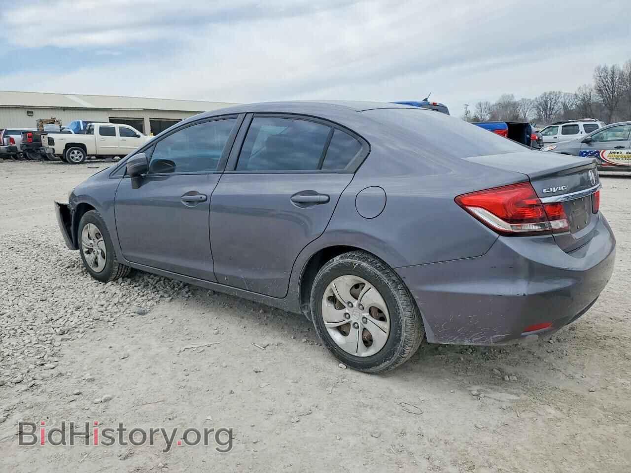 2014 HONDA CIVIC - VIN: 2HGFB2F55EH512280 - Фото 2