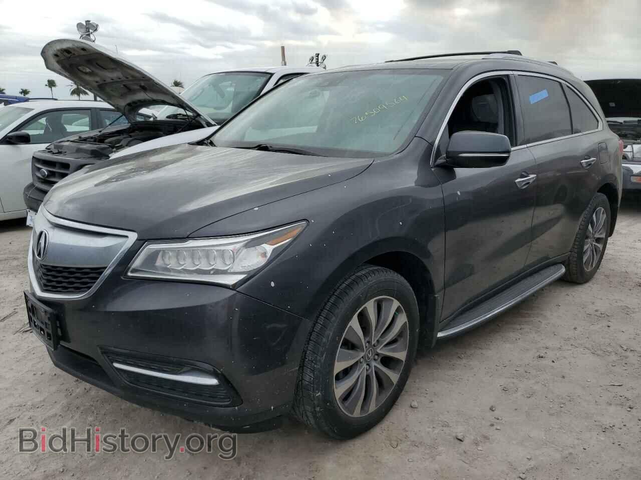 Фотография 5FRYD4H43EB034267 - ACURA MDX 2014