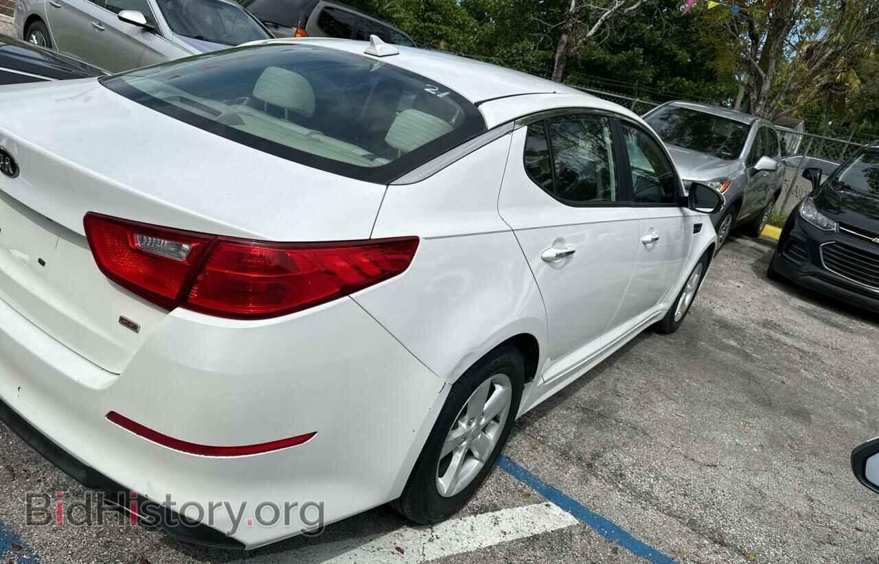 2015 KIA OPTIMA - VIN: KNAGM4A72F5564392 - Фото 4