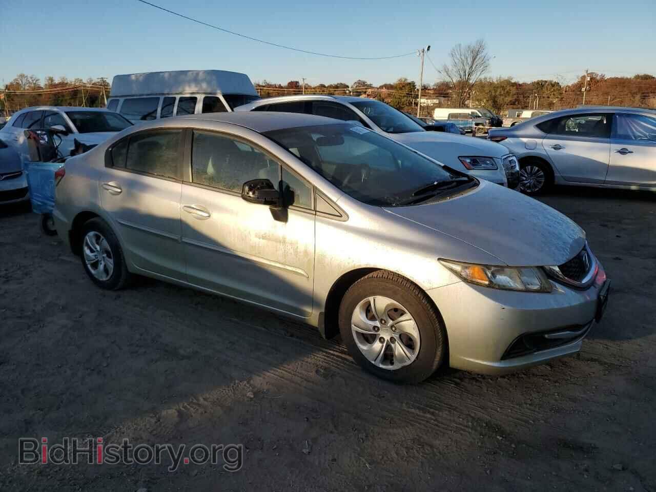 2013 HONDA CIVIC - VIN: 19XFB2F53DE245195 - Фото 4