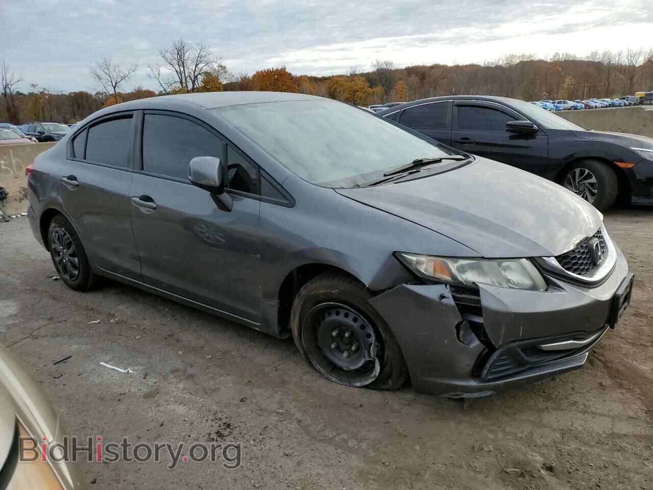 2013 HONDA CIVIC - VIN: 19XFB2F56DE204351 - Фото 4