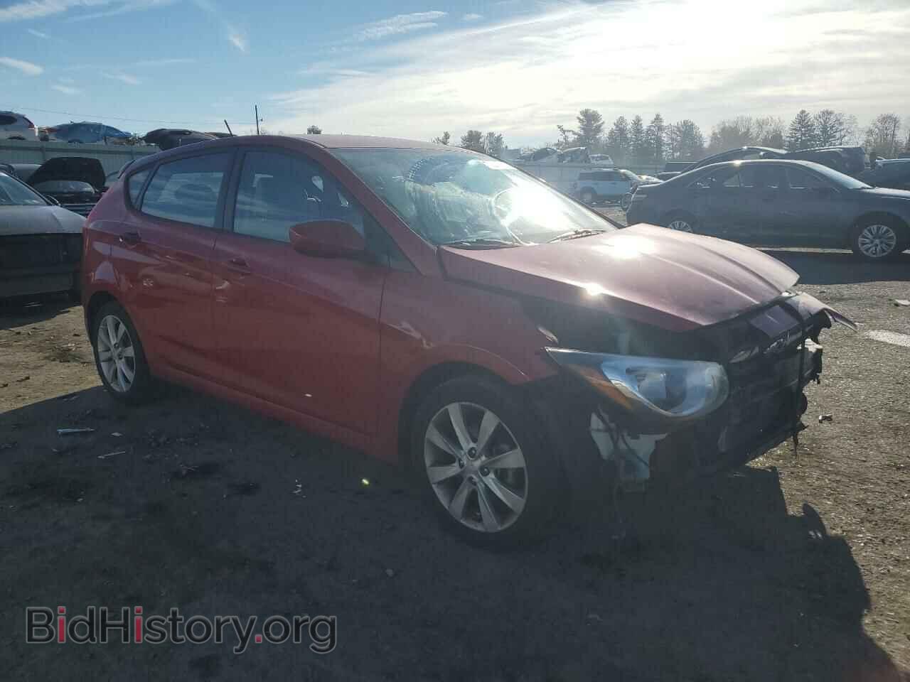 2012 HYUNDAI ACCENT - VIN: KMHCU5AE8CU011555 - Фото 4