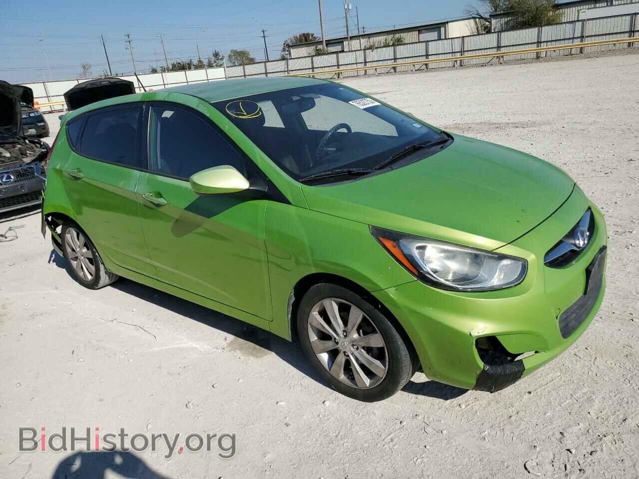 2012 HYUNDAI ACCENT - VIN: KMHCU5AE4CU008135 - Фото 4