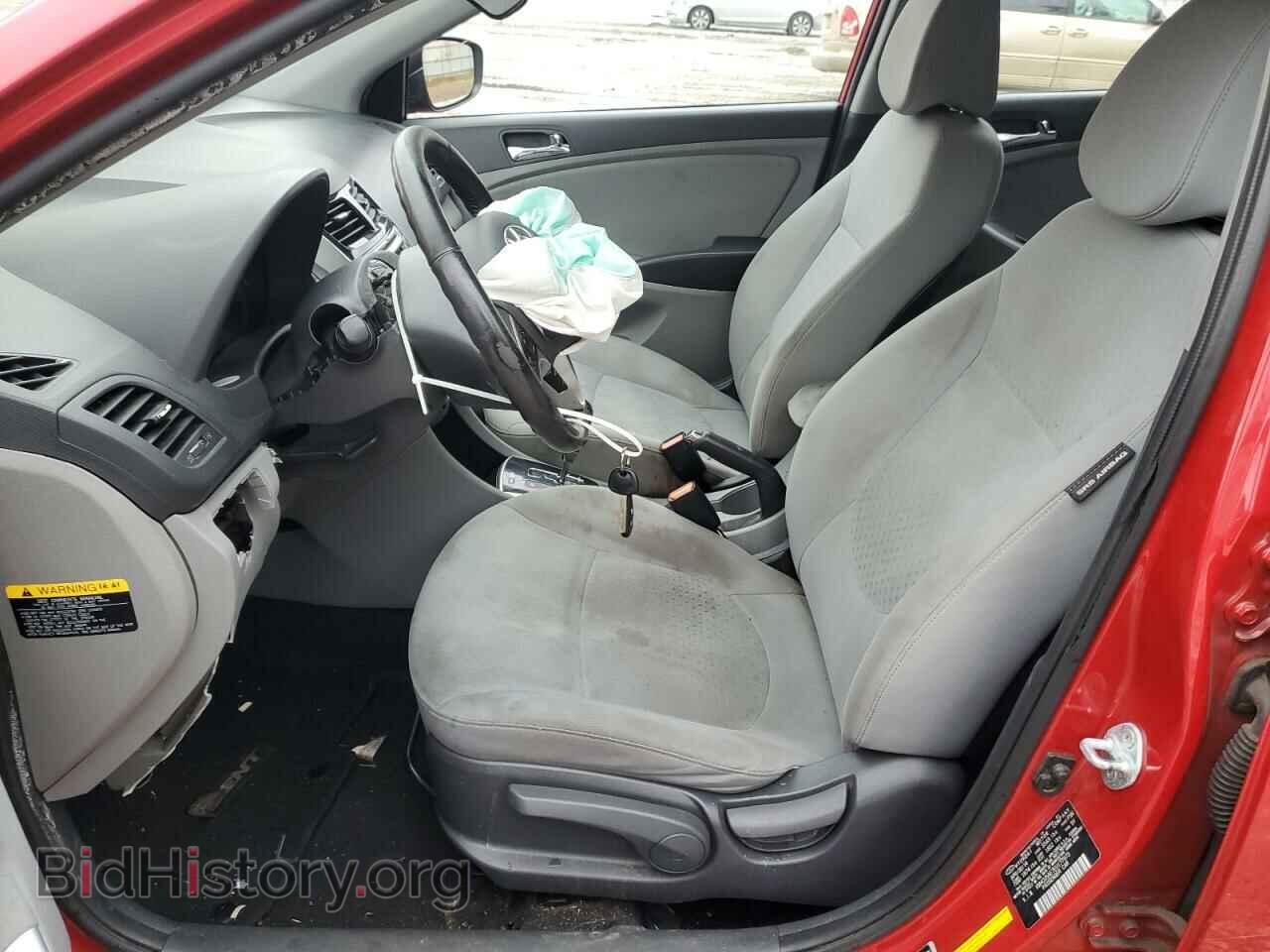 2014 HYUNDAI ACCENT - VIN: KMHCU5AE7EU177973 - Фото 7