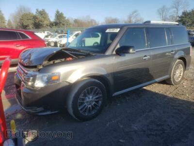 2018 Ford FLEX Flex SEL, gray — VIN 2FMGK5C88JBA21875, Copart