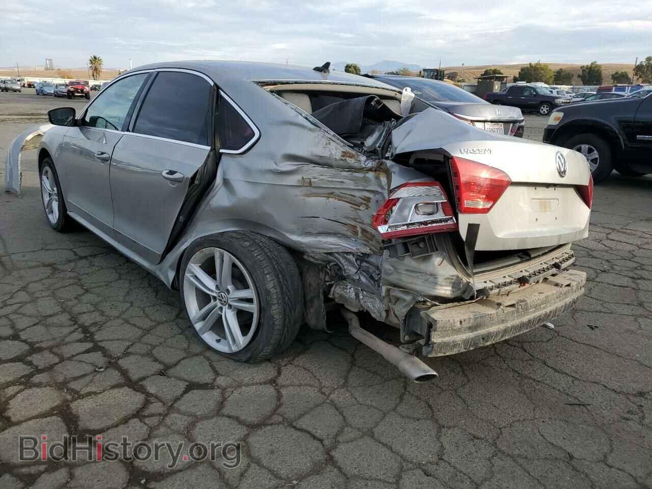 2014 VOLKSWAGEN PASSAT - VIN: 1VWCN7A32EC007020 - Фото 2