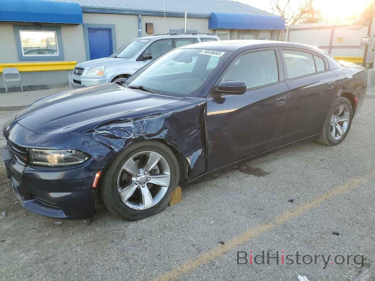 Photo 2C3CDXHG5FH824631 - DODGE CHARGER 2015