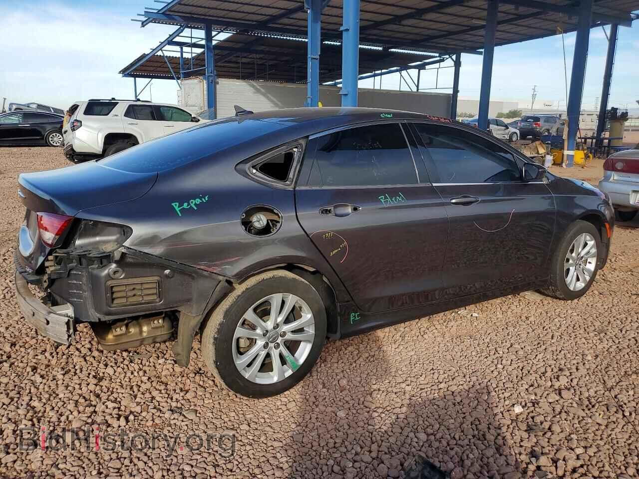 2015 CHRYSLER 200 - VIN: 1C3CCCAB9FN641489 - Фото 3