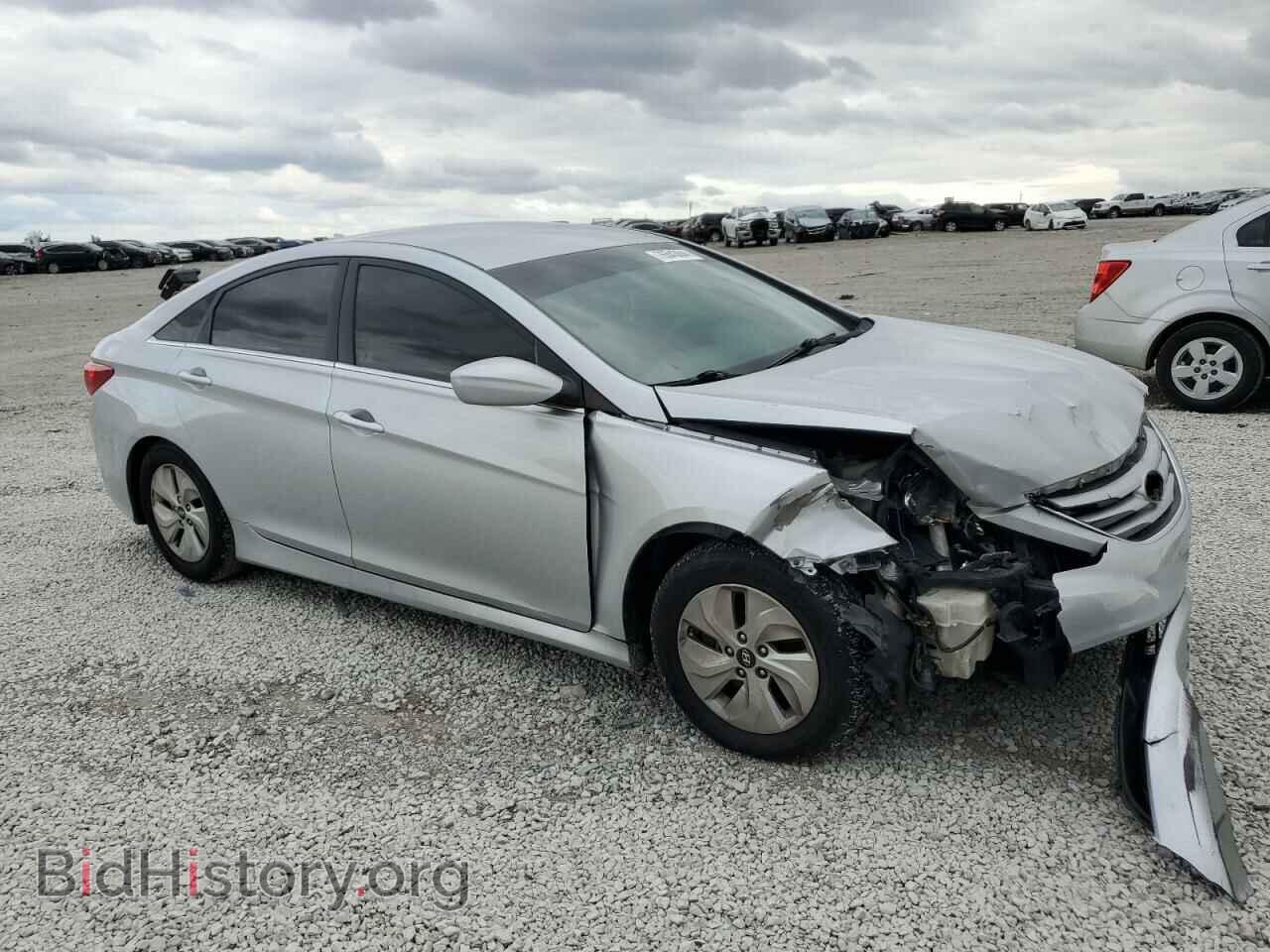 2014 HYUNDAI SONATA - VIN: 5NPEB4AC1EH820873 - Фото 4