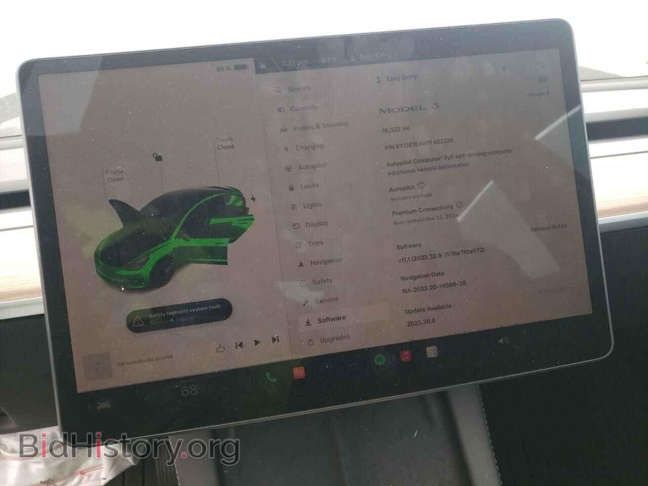 2023 TESLA MODEL 3 - VIN: 5YJ3E1EA9PF482226 - Photo 9