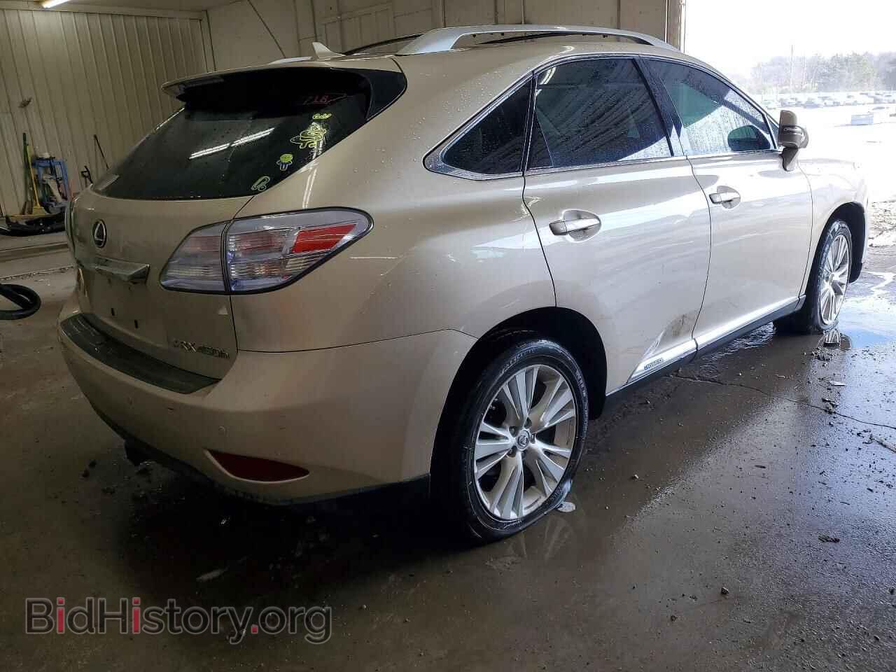 2011 LEXUS RX450 - VIN: JTJBC1BA7B2043704 - Фото 3