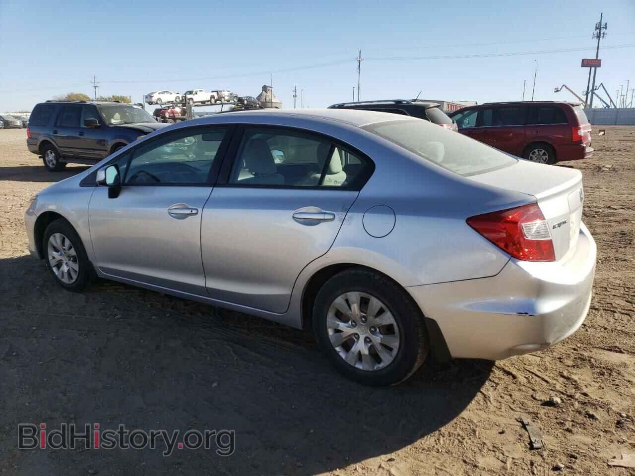 2012 HONDA CIVIC - VIN: 2HGFB2F54CH612190 - Photo 2