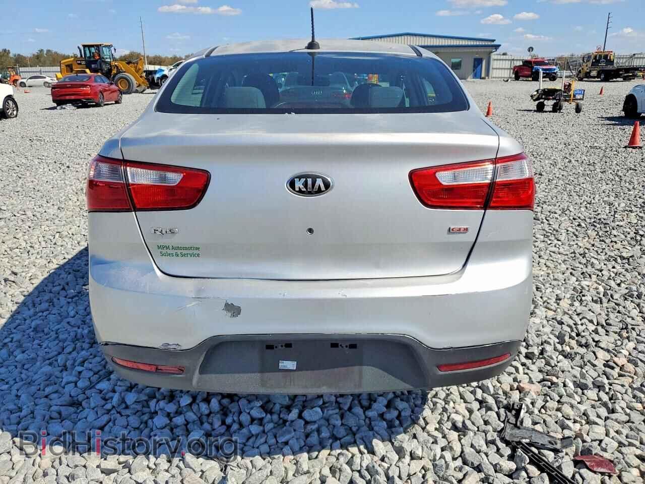 2014 KIA RIO - VIN: KNADM4A3XE6376616 - Фото 6