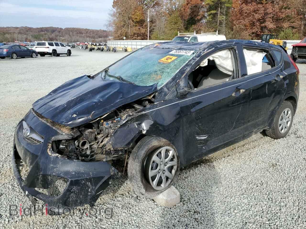 Photo KMHCT5AEXCU030045 - HYUNDAI ACCENT 2012