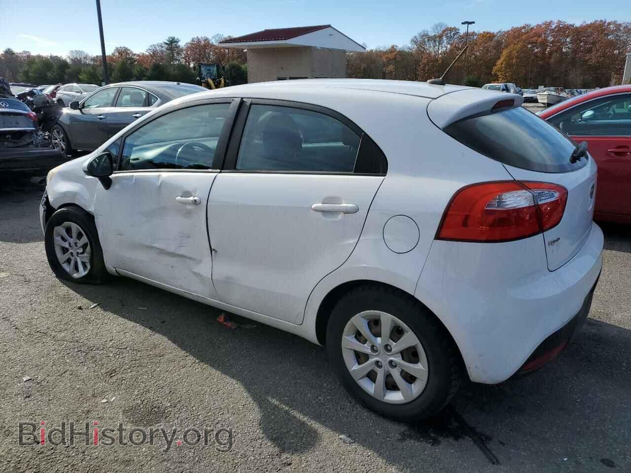 2012 KIA RIO - VIN: KNADM5A35C6019329 - Фото 2