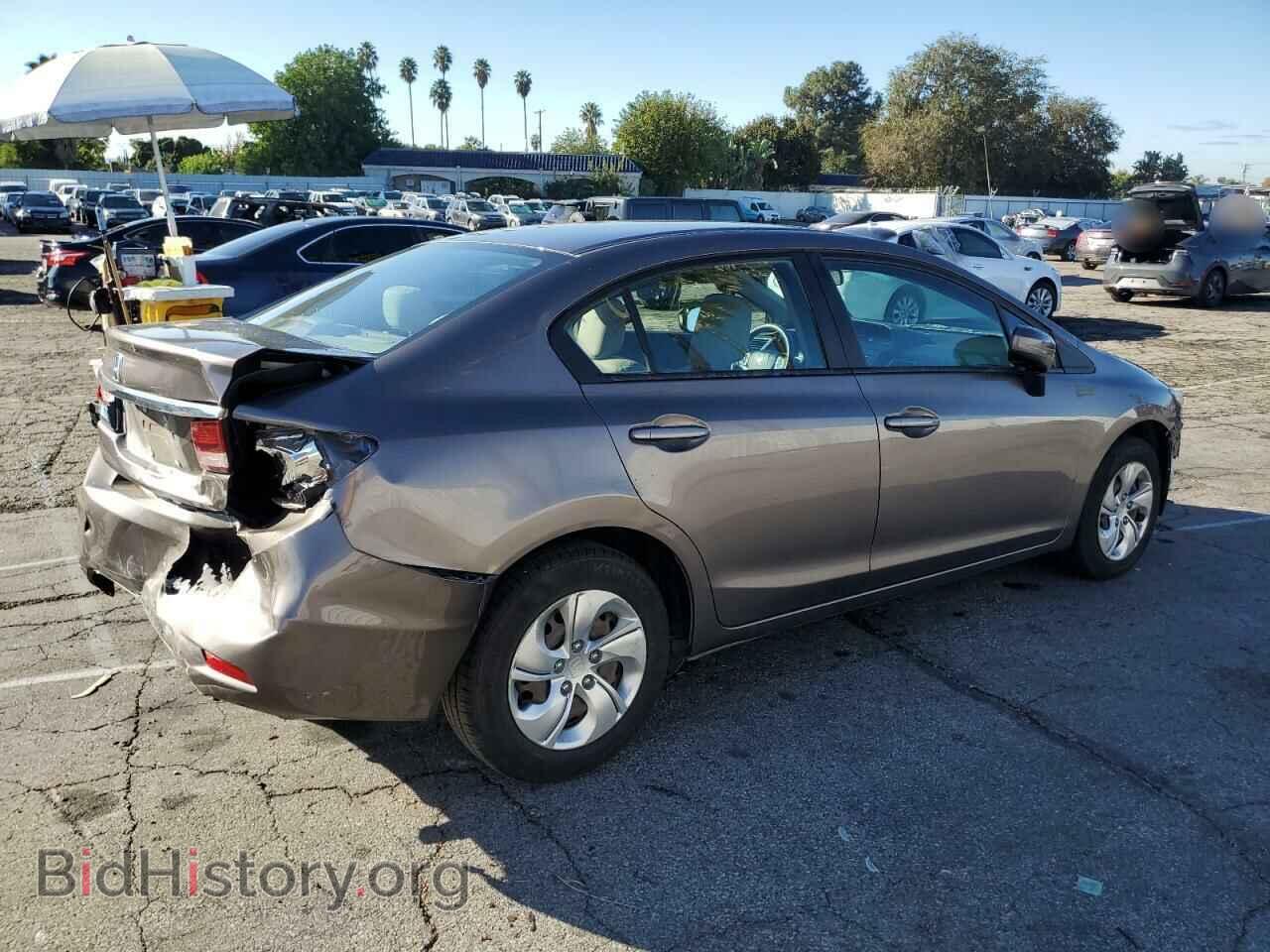2014 HONDA CIVIC - VIN: 19XFB2F50EE229392 - Фото 3