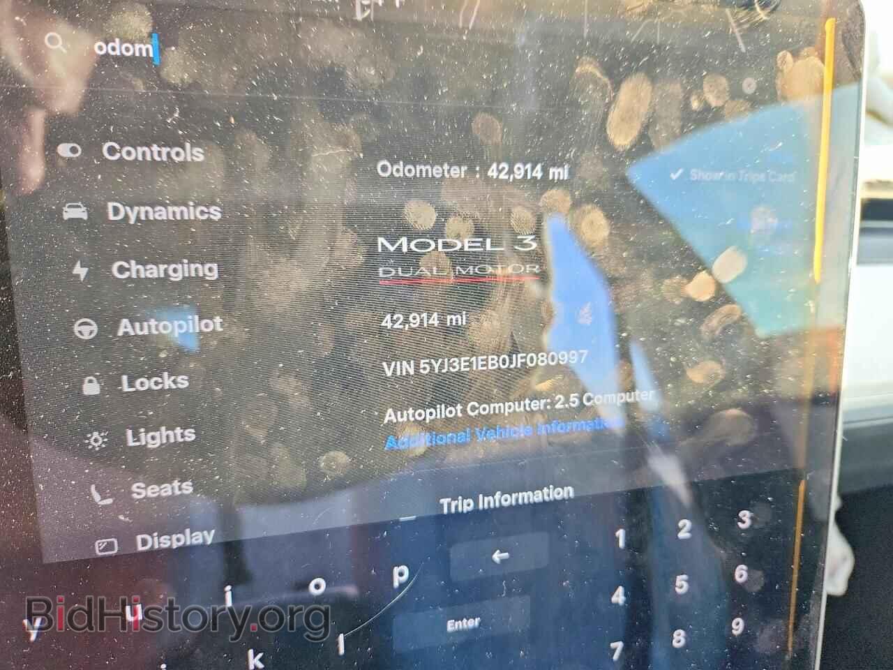 2018 TESLA MODEL 3 - VIN: 5YJ3E1EB0JF080997 - Фото 9