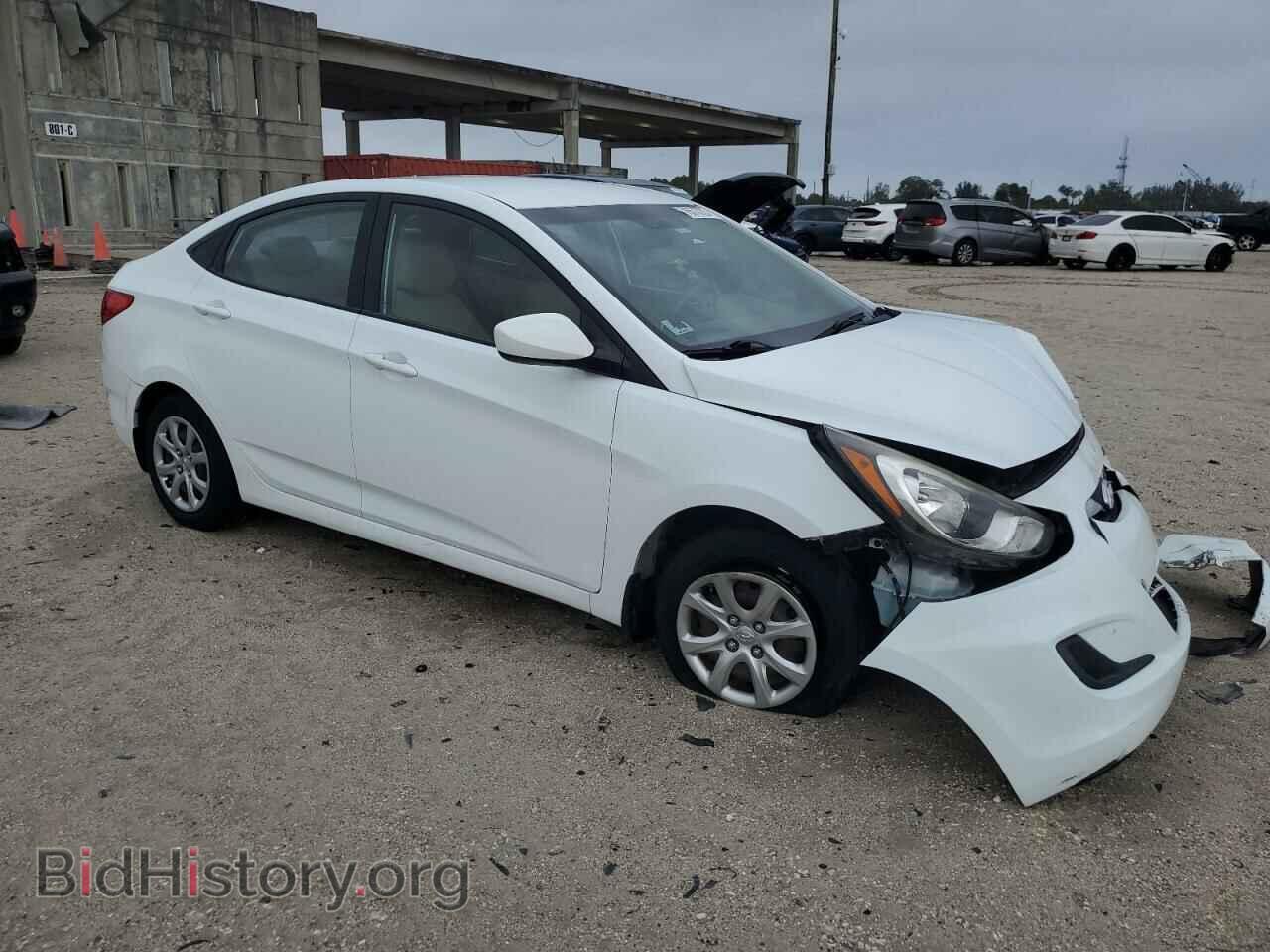 2014 HYUNDAI ACCENT - VIN: KMHCT4AE1EU606733 - Фото 4