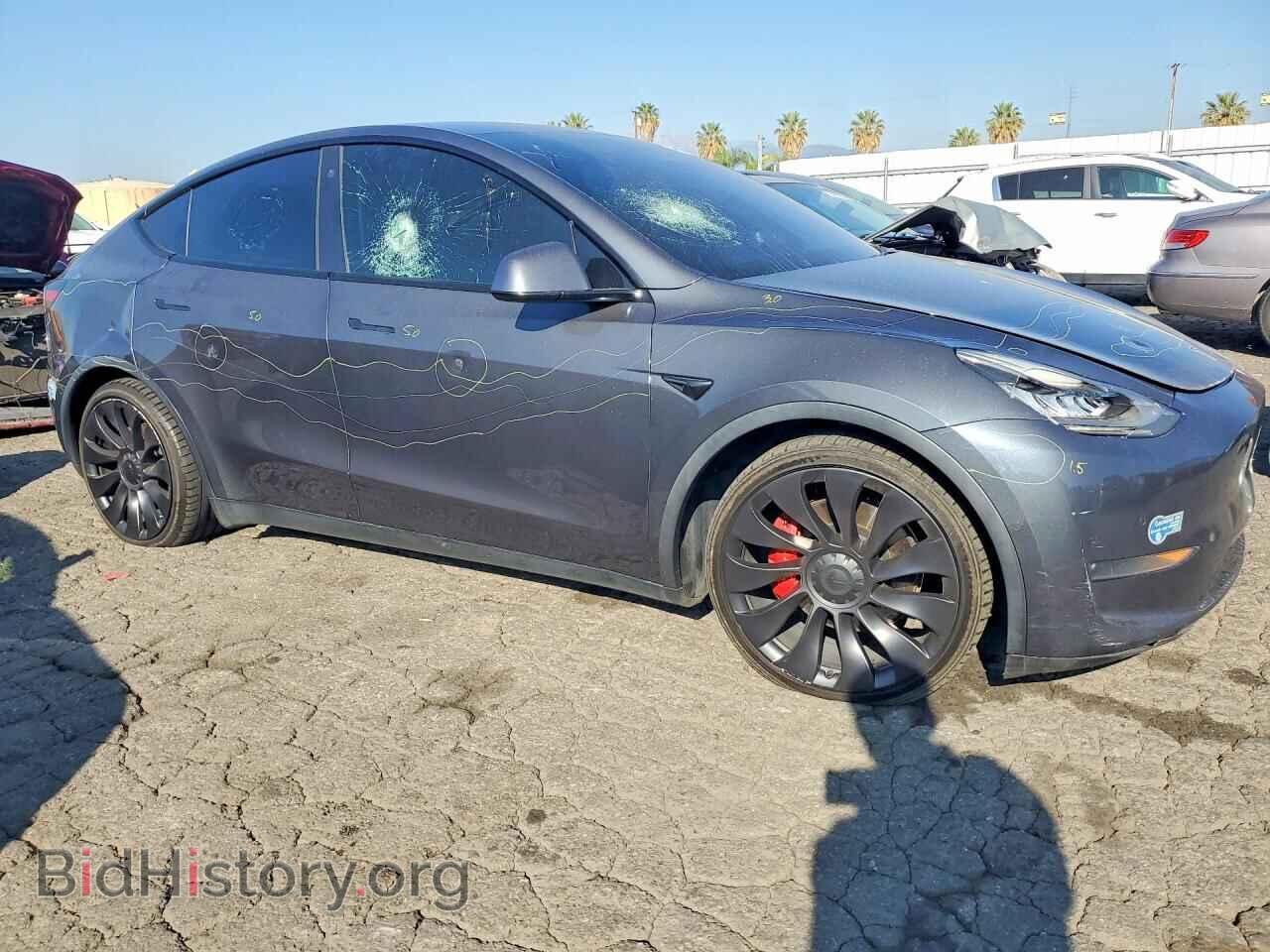2021 TESLA MODEL Y - VIN: 5YJYGDEF7MF098812 - Фото 4