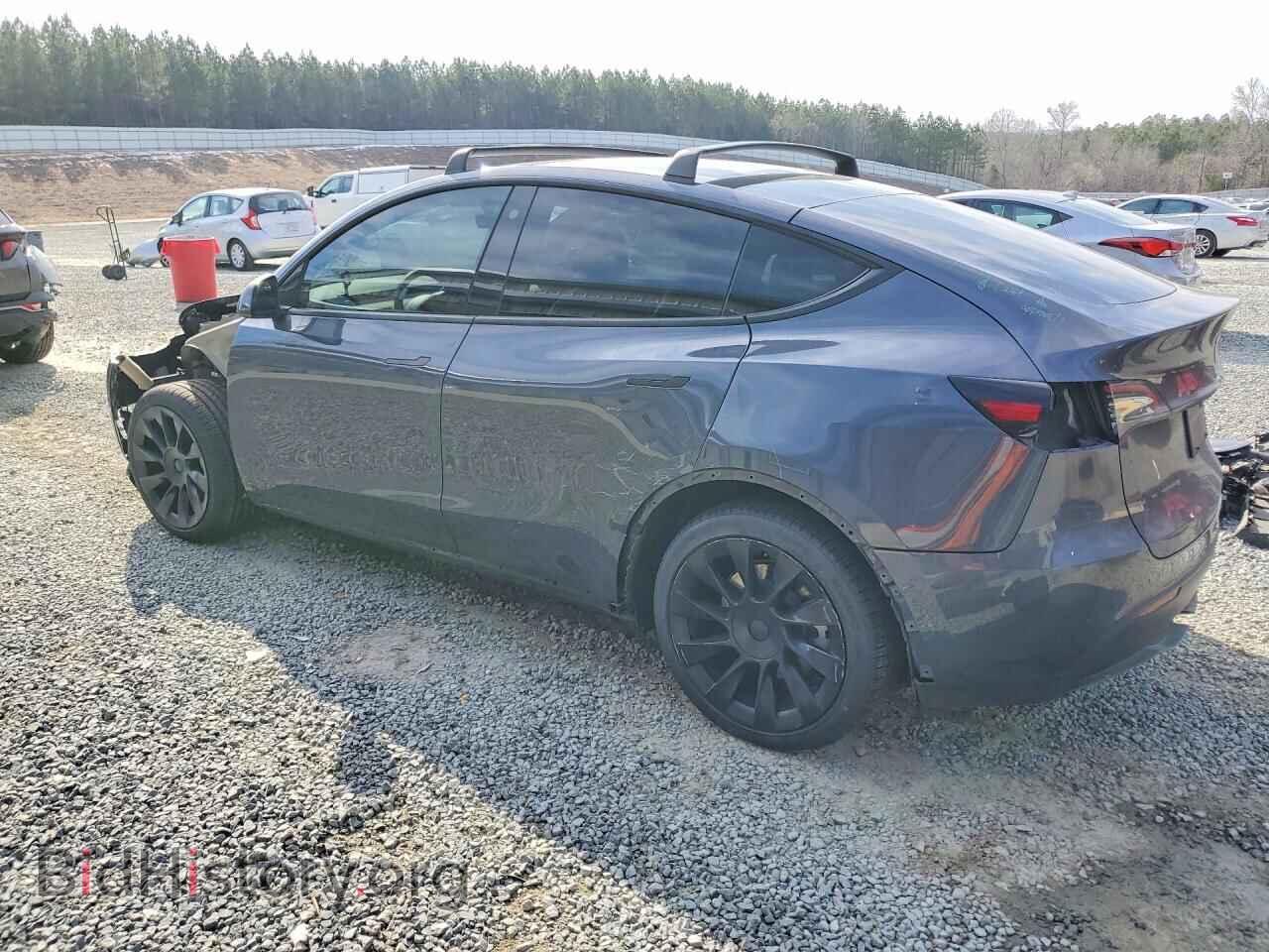 2022 TESLA MODEL Y - VIN: 7SAYGDEE2NF370176 - Фото 2
