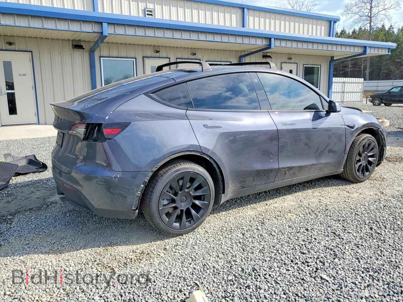 2022 TESLA MODEL Y - VIN: 7SAYGDEE2NF370176 - Фото 3