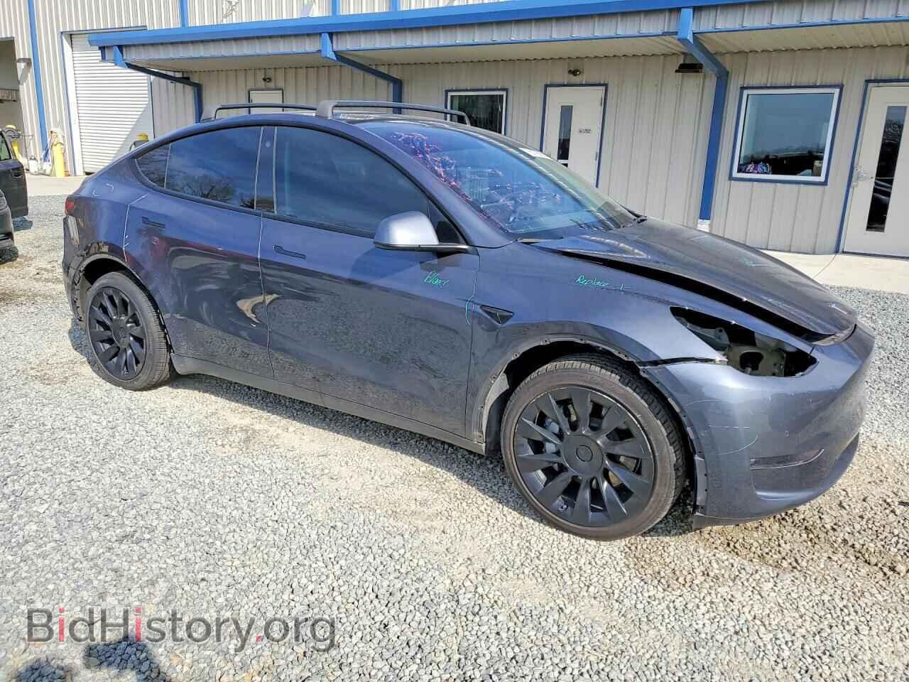 2022 TESLA MODEL Y - VIN: 7SAYGDEE2NF370176 - Фото 4