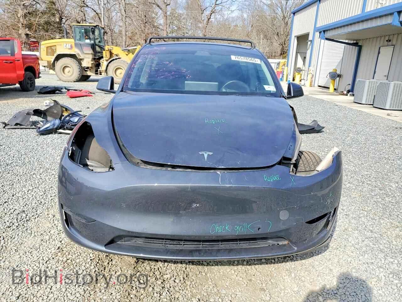 2022 TESLA MODEL Y - VIN: 7SAYGDEE2NF370176 - Фото 5