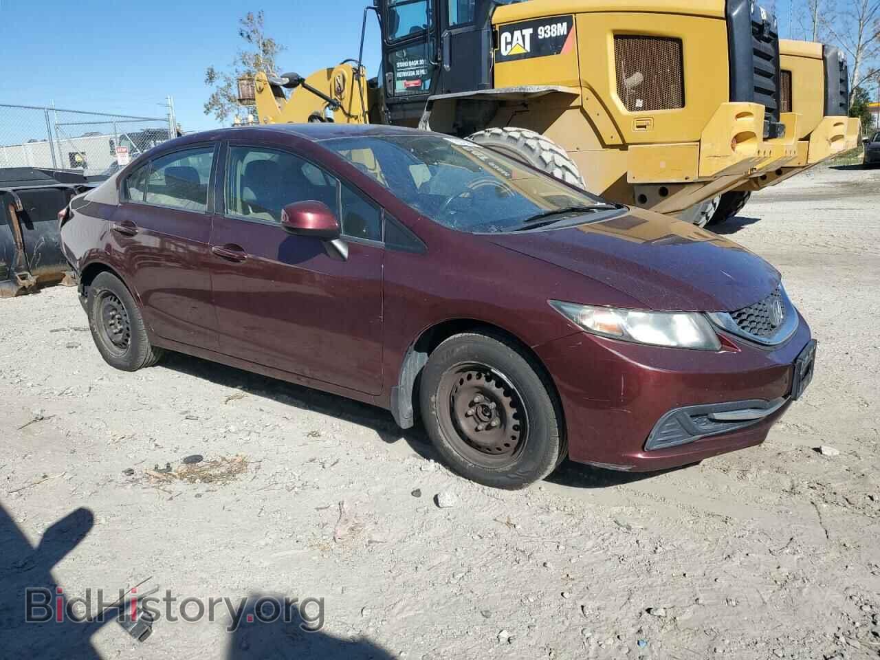 2013 HONDA CIVIC - VIN: 19XFB2F58DE204240 - Фото 4