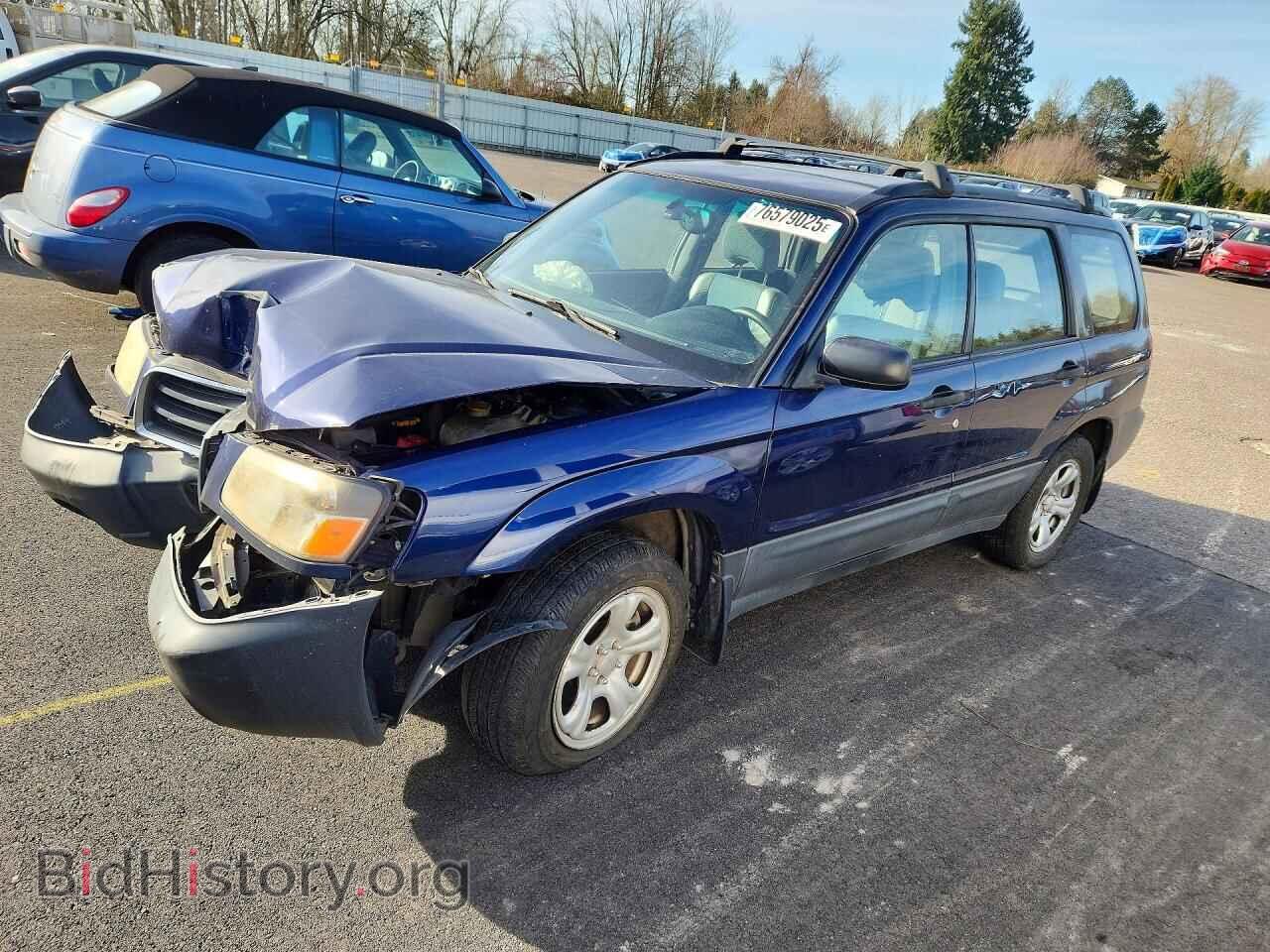 Photo JF1SG63645H723565 - SUBARU FORESTER 2005