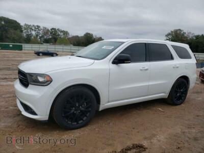 2016 Dodge DURANGO Durango R/, white — VIN 1C4SDHCT8GC440672, Copart