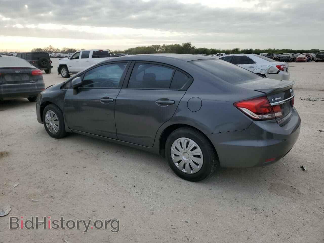 2013 HONDA CIVIC - VIN: 2HGFB2F51DH545310 - Фото 2
