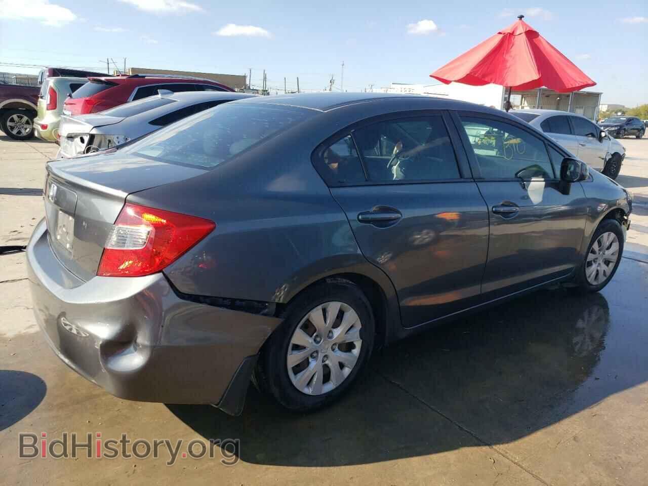 2012 HONDA CIVIC - VIN: 2HGFB2F50CH560735 - Фото 3
