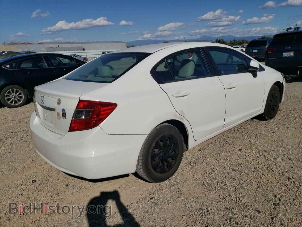 2012 HONDA CIVIC - VIN: 2HGFB2F55CH601585 - Фото 3