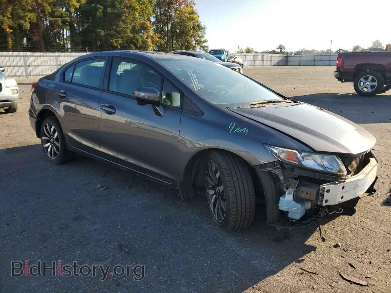 2015 HONDA CIVIC - VIN: 19XFB2F93FE007420 - Фото 4
