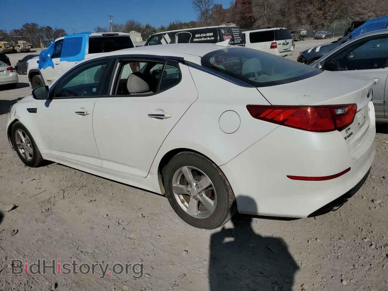 2015 KIA OPTIMA - VIN: KNAGM4A77F5592401 - Фото 2