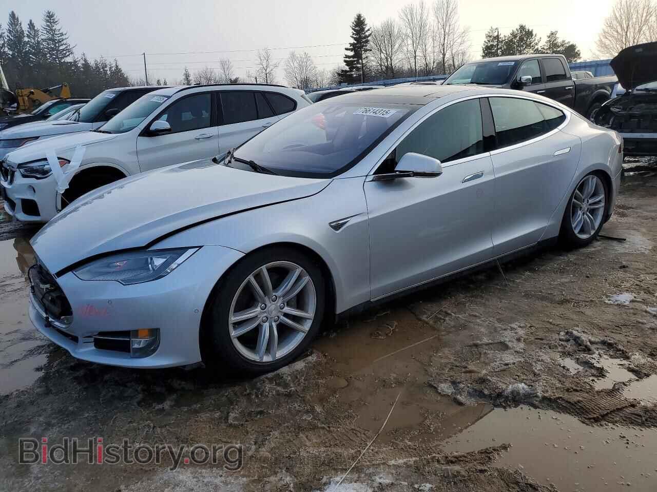 Фотография 5YJSA1H18EFP61182 - TESLA MODEL S 2014