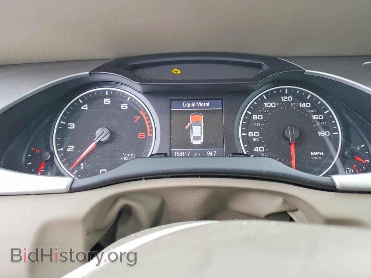 2012 AUDI A4 - VIN: WAUFFAFL1CN015529 - Фото 9