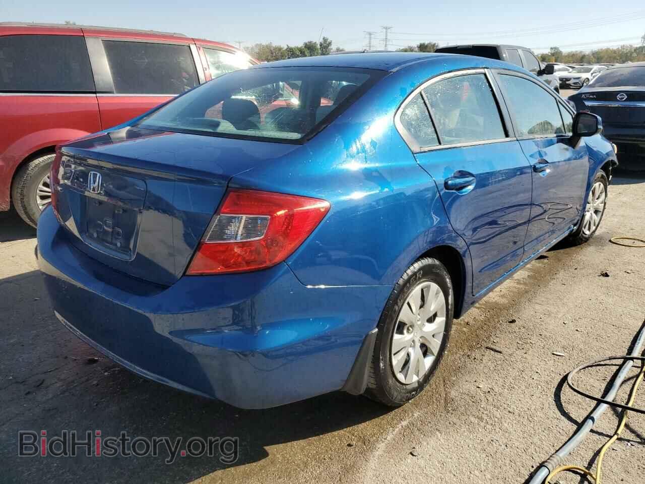 2012 HONDA CIVIC - VIN: 19XFB2F50CE074923 - Фото 3