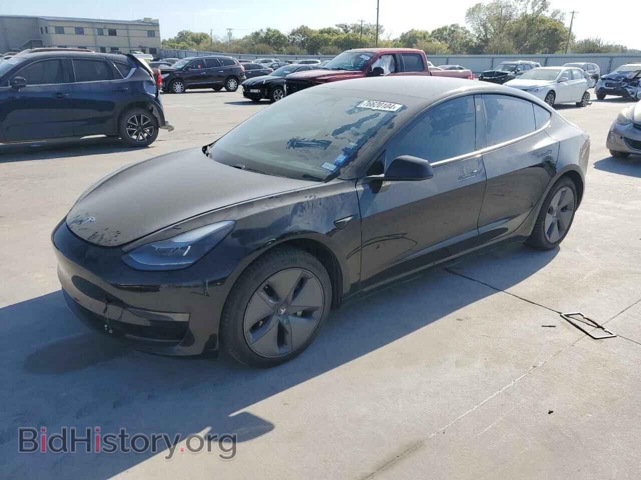 Photo 5YJ3E1EA5MF084376 - TESLA MODEL 3 2021