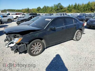 2013 Chrysler 200 Touring, black — VIN 1C3CCBBB1DN501622, Copart