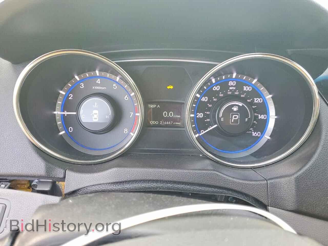 2011 HYUNDAI SONATA - VIN: 5NPEB4AC0BH249727 - Фото 9