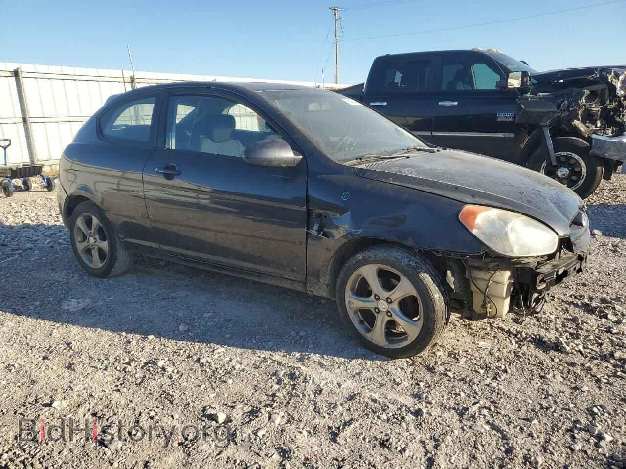 2007 HYUNDAI ACCENT - VIN: KMHCN36C07U037744 - Фото 4