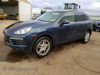 2012 Porsche CAYENNE, blue — VIN WP1AA2A21CLA09577, Copart