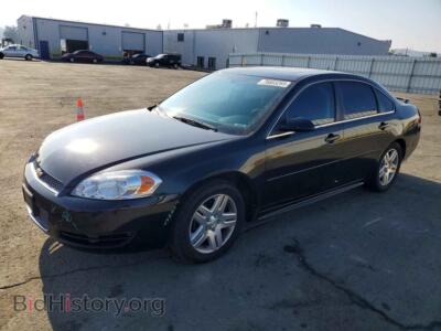 2013 Chevrolet IMPALA LT, black — VIN 2G1WG5E31D1107275, Copart