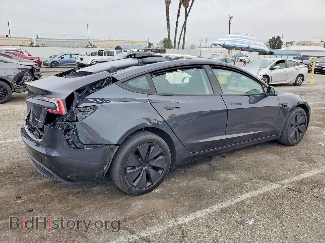 2024 TESLA MODEL 3 - VIN: 5YJ3E1EB3RF741515 - Фото 3
